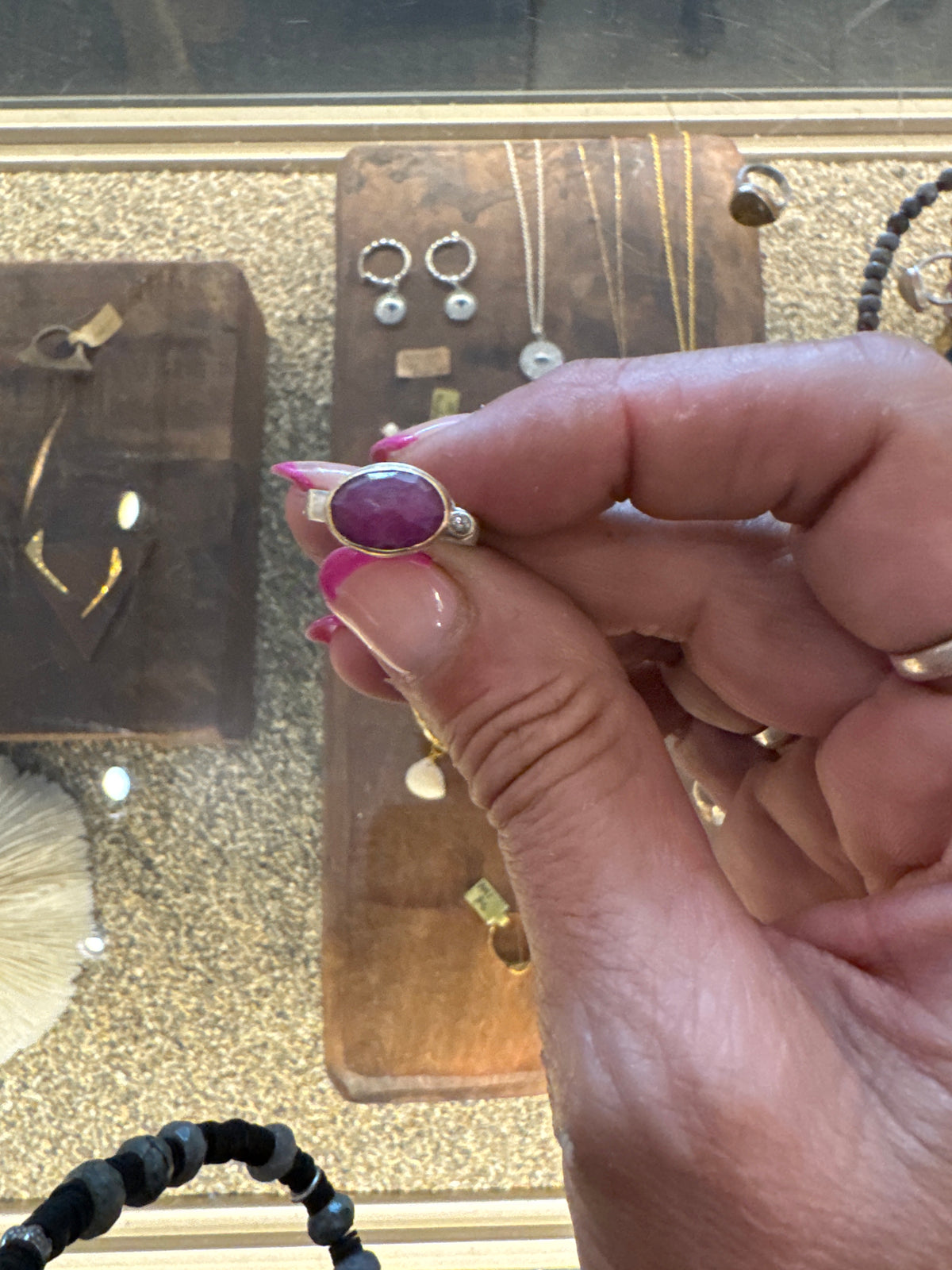 Ruby 14k&.925 ring