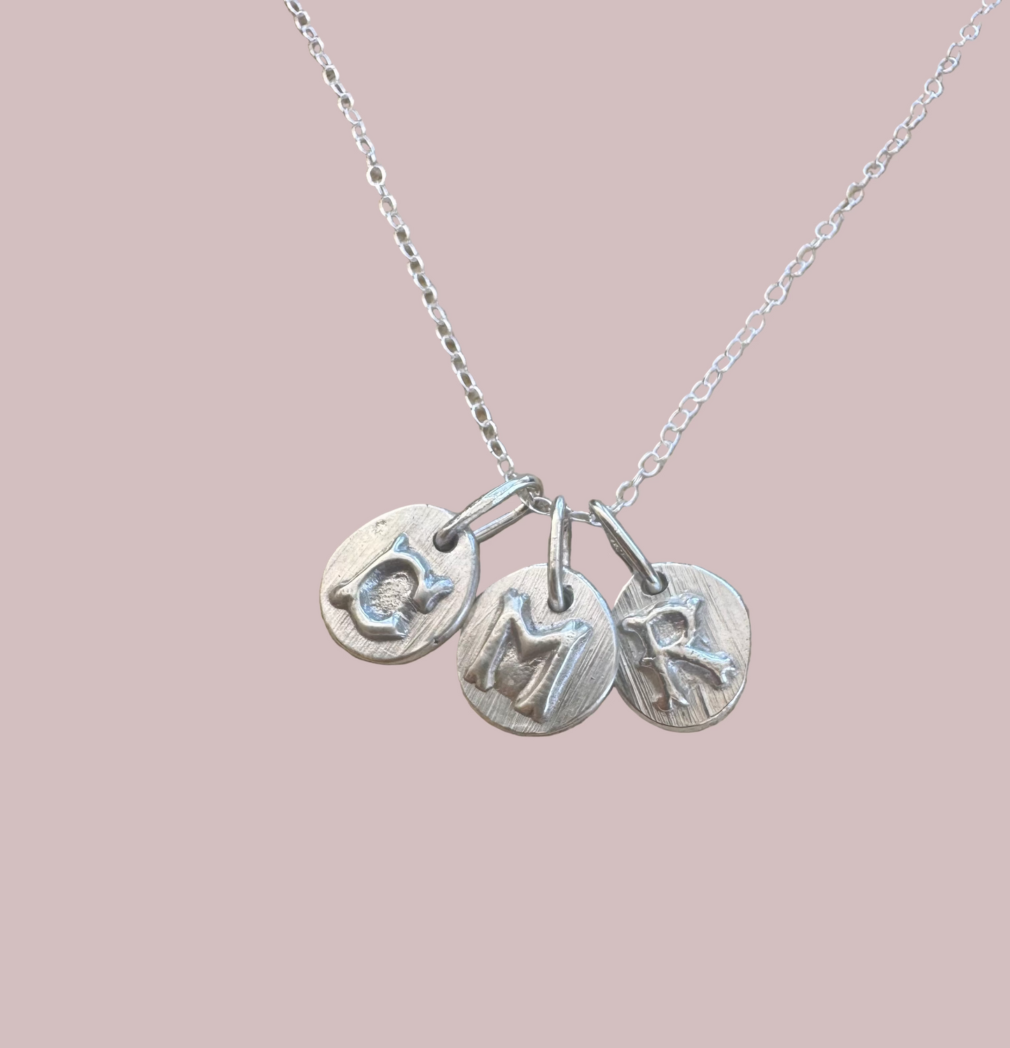 Initial necklace