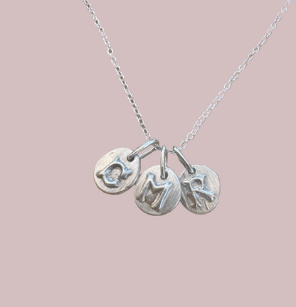 Initial necklace