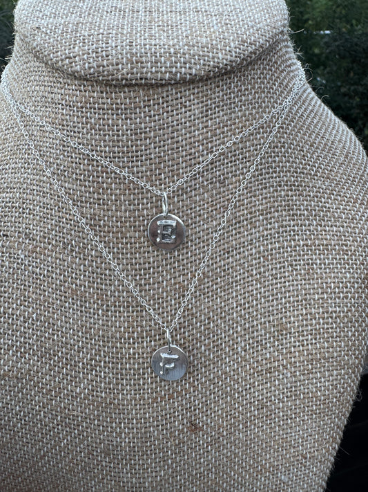 Initial necklace