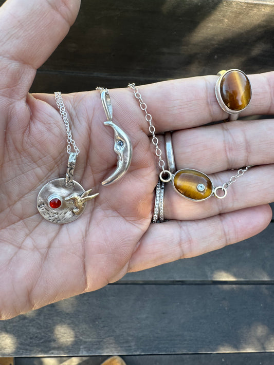 Golden Light Necklace